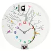 NeXtime klok 2998wi Cuckoo Round, 30x10 cm, sienas, balts