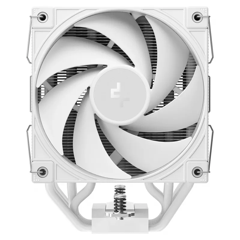Gaisa dzesētājs DeepCool AK700 Digital WH, 120 mm ventilators, atbalsta AM5/AM4/LGA 1700/1200/1155/1151/1150, balts
