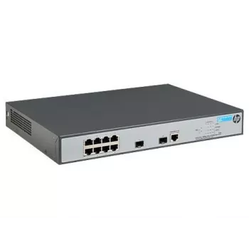 Tīkla komutators HP Enterprise 1920-8G-PoE 180W (JG922A-RFB) 8x Gigabit, PoE, 180W kopējā jauda
