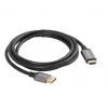 Lanberg CA-DPHD-20CU-0018-BK video kabeļa adapteris 1.8 m DisplayPort HDMI A tipa (standarta) Melns, Sudrabs