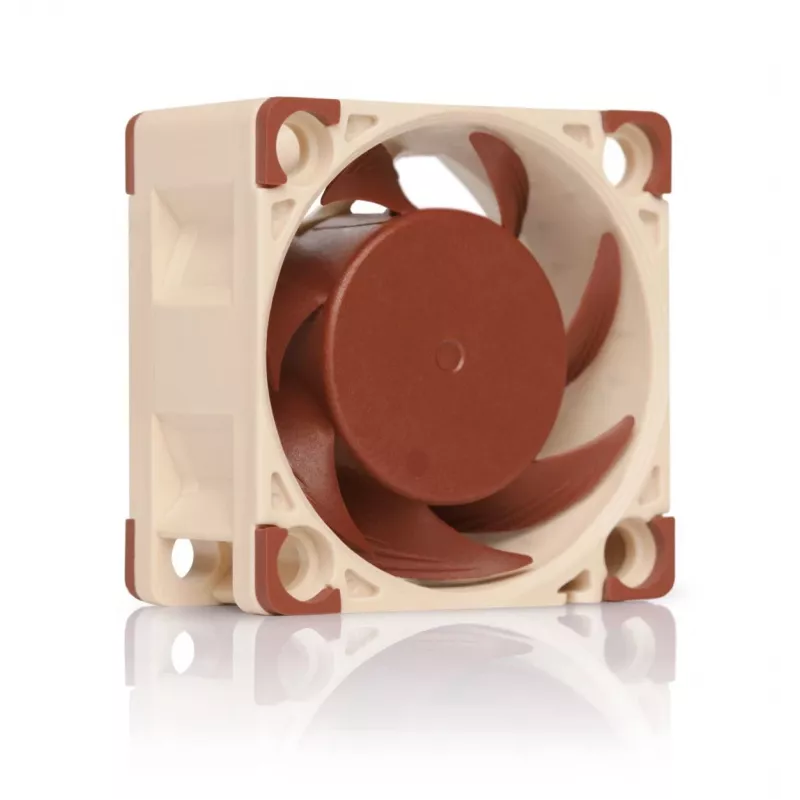 Ventilators Noctua NF-A4x20 PWM 40 mm, 4-pin PWM, 5–12 V, 1200–5000 RPM, 9.4 m³/h, 14.9 dB, 32×32 mm montāža