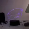 LED transportlīdzekļa RGB 3D gaismas dekorācija MANTA SNL120RGB — RGB lampa automašīnām un motocikliem