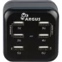 Inter-Tech Argus LS-6US - barošanas bloks - 34 vati - 6,8 A - 6 izvades pieslēgvietas (USB) (88885322)