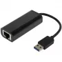 USB Type-A 3.0 uz RJ-45 adapteris ALLNET ALL0173Gv2 melns