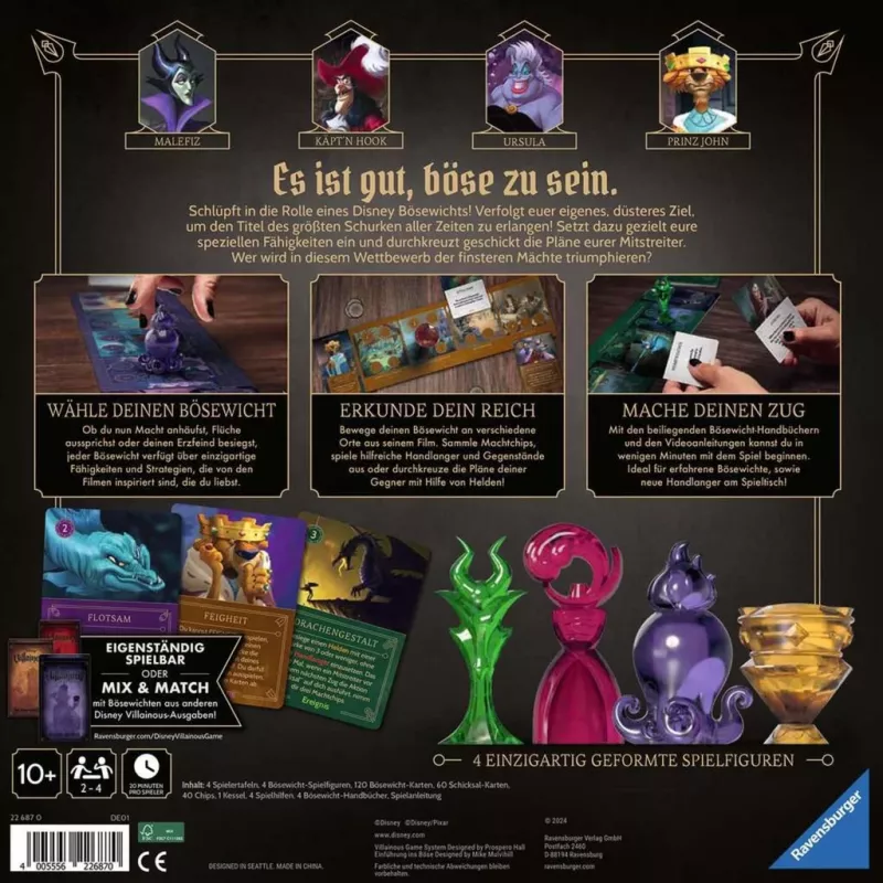 Disney Villainous - Introduction to Evil, galda spēle