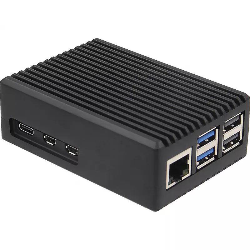 INTER-TECH korpuss Raspberry Pi 5 — ODS-739 kompakts dizains
