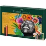 Eļļas bāzes zīmuļu komplekts Faber-Castell Polychromos & Pitt Graphite Matt, 48 gab., daudzkrāsains