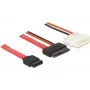 SATA kabelis DeLOCK 84790 0,5 m SATA 13-pin SATA 7-pin + Molex