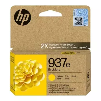 HP 937e EvoMore dzeltena Oriģināls tintes kasetne