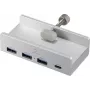 Renkforce RF-ACHB-350 1+3 Port USB 3.1 Gen 1 centrmezgls iekšējai lietošanai Silver (RF-6690354)