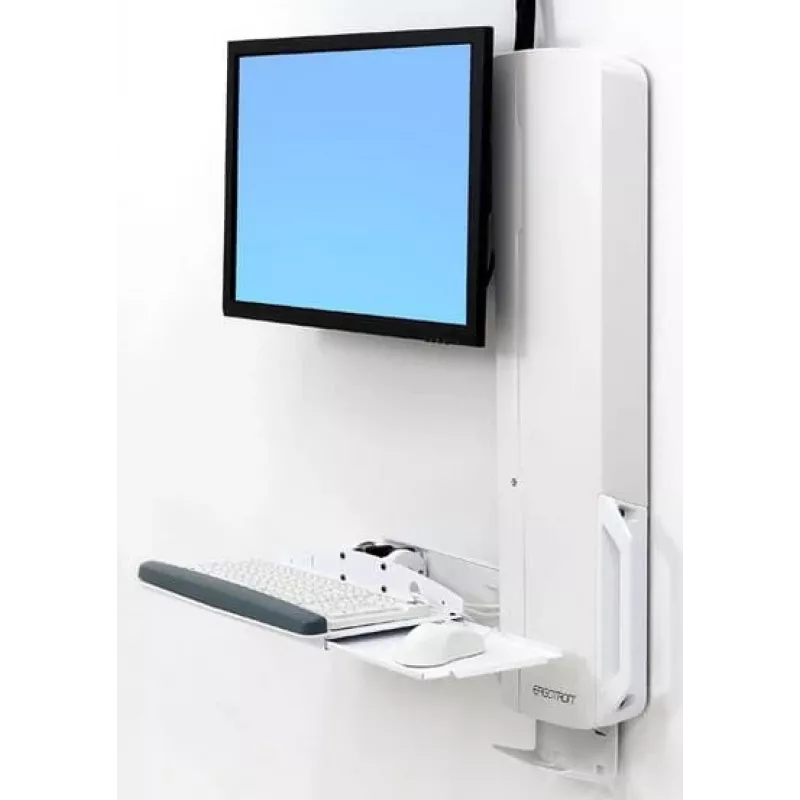 Monitora stiprinājums Ergotron 61-081-062 61 cm (24 collas) sienai, balts