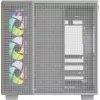 Datora korpuss Thermaltake View 380 XL WS ARGB Snow balta — Midi Tower, ATX atbalsts, ar logu