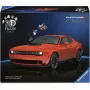 3D puzzle Ravensburger Dodge Challenger R/T Scat Pack Widebody – Iconics sērija, modeļa kopija