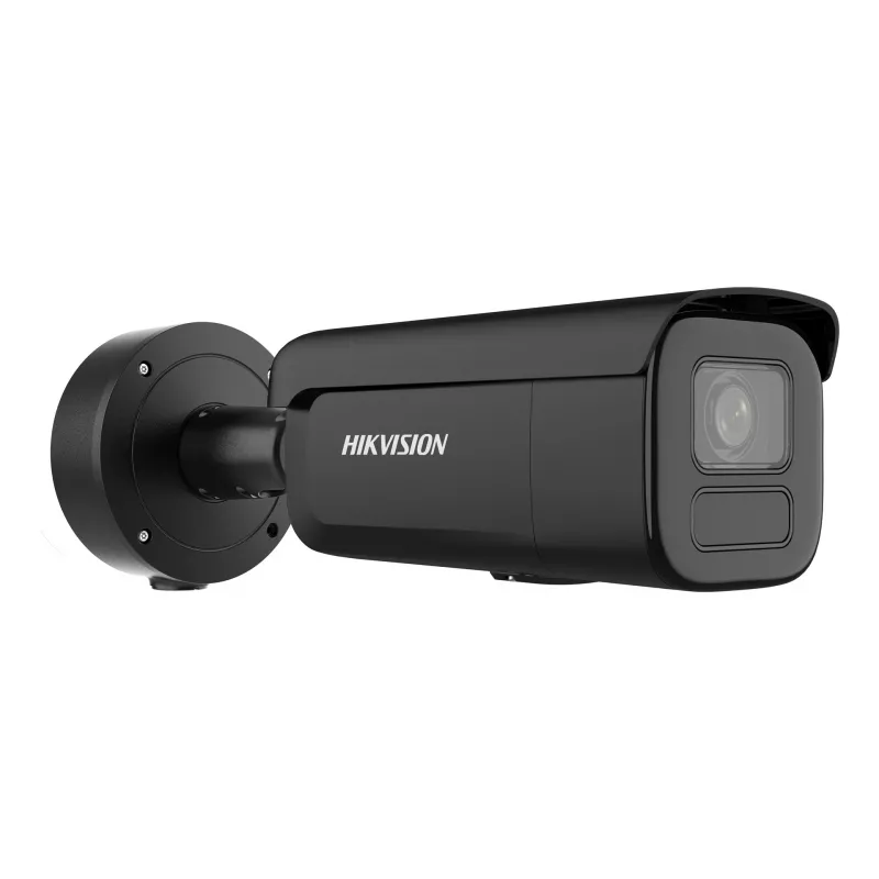 Hikvision DS-2CD2686G2H-IZS(2.8-12MM)/Melns drošības kamera Lodes tipa IP drošības kamera Āra 3840 x 2160 pikseļi Griestu/sienas stiprinājums
