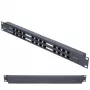 Extralink PoE inžektors 12 portu, 12x 100Mb/s RJ45, piestiprināms pie statīva
