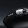 Bezvadu pele YENKEE SPIN DUAL 2095BK — kompakta divu režīmu optiskā pele, modelis YMS 2095B SPIN
