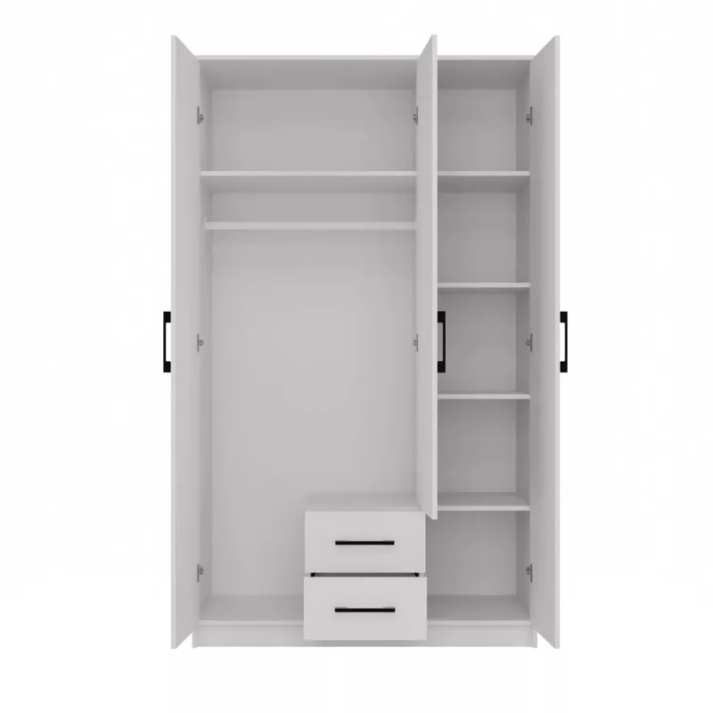 Skapis Topeshop ROMANA 120 BIEL