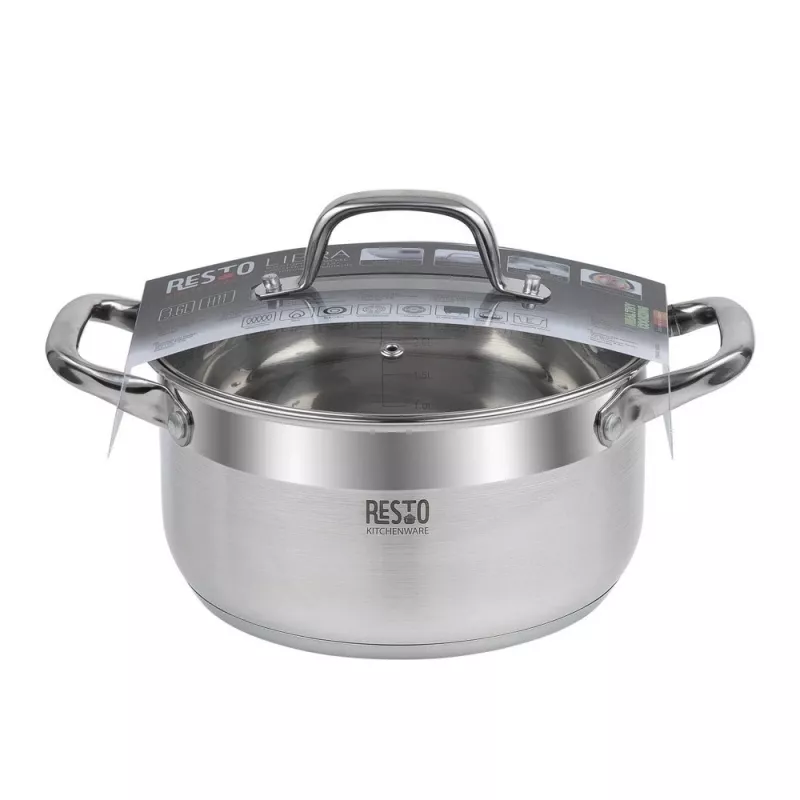 Resto Kitchenware Libra 3,6 L Apaļš nerūsējošā tērauda trauks