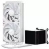 Jonsbo D32 STD PC korpuss + TRYX PANORAMA SE pilnīga šķidruma dzesēšana, ARGB - 240mm, balts