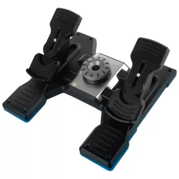 LOGITECH Flight Rudder Pedals Pedāļi, vadi, PC