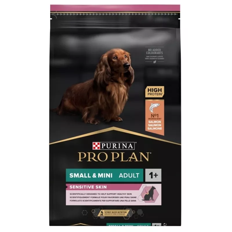 Purina PRO PLAN Small & Mini Adult Sensitive āda 7 kg Lasis