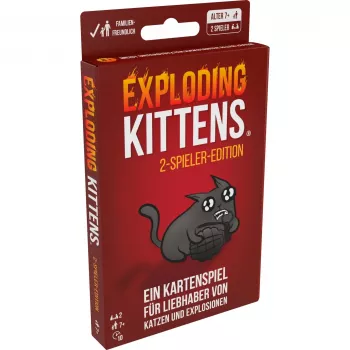 Exploding Kittens - 2-Players-Edition, Kāršu spēle