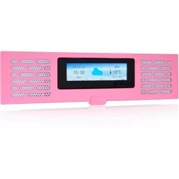 LCD paneļa komplekts Thermaltake AC-067-OOANAN-A1 Mini Tower rozā 5V 14W