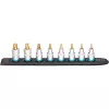 Torx uzgaļu komplekts Hazet 992T-SR/8 — 8 gab. īsie Torx T20–T60