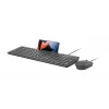 Vadu tastatūras un peles komplekts Lenovo 310 (US English) — pilnizmēra tastatūra, 1,8 m kabelis, 2000 DPI optiskā piemērota abām rokām pele