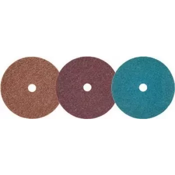 3M abrazīvais flīsa disks raupjš D.115mm Āķa un cilpas stiprinājums tīrīšanai/apdares darbiem (65333)