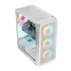 Logic PORTOS ARGB MINIDI USB 3.0 korpuss balts