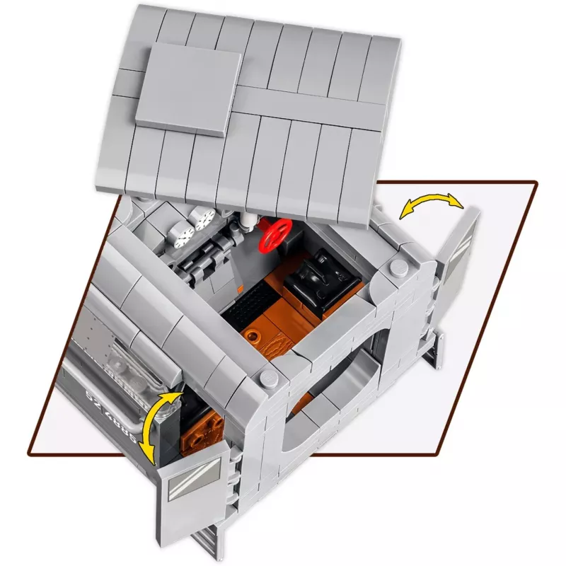 Building blocks COBI Kriegslokomotive Baureihe 52 2476 gab.