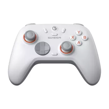 Bezvadu kontrolieris GameSir Nova 2 Lite N2 Lite WT — Bluetooth, ergonomisks dizains, balts
