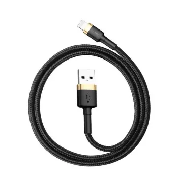 Baseus Cafule kabelis USB Lightning 1,5 A 2m (zelta+melns)