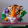 Konstrukcijas rotaļlieta LEGO Art Fauna Collection Tiger komplekts 31217 - uzbūvējams tīģera modelis
