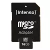 ATMIŅA MICRO SDHC 16GB C10/W/ADAPTER 3413470 INTENSO
