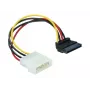 Barošanas kabelis SATA HDD 4‑pin vīrišķais leņķveida DeLOCK 60101