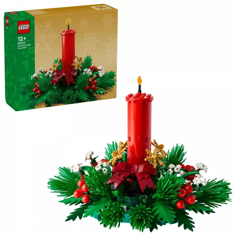 LEGO 40743 Ziemassvētku galda rotājums