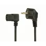 VDE LEŅĶA STRĀVAS KABELIS 1,5M/PC-186A-VDE1B-1.5M GEMBIRD