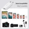 USB-A kontaktligzdas adapteris, 5W, 5V/1A, 1xUSB-A balts