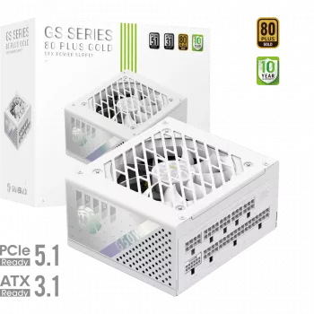 Gamemax barošanas bloks, 80 PLUS, Gold | GS 650G WH | 650 W