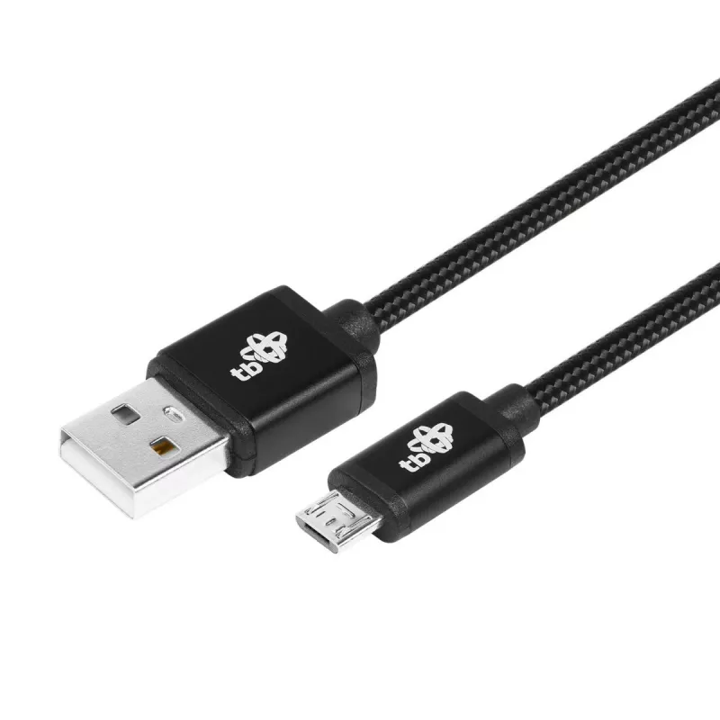 TB Micro USB - USB 1,5 m kabelis melns (AKTBXKU2SBA150B)