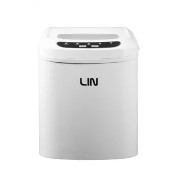 Pārnēsājams ledus kubiņu veidotājs LIN ICE PRO-W12 balts