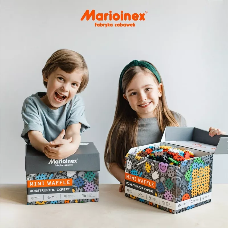 Marioinex Mini Waffle konstruktors Constructor Expert, 501 detaļa
