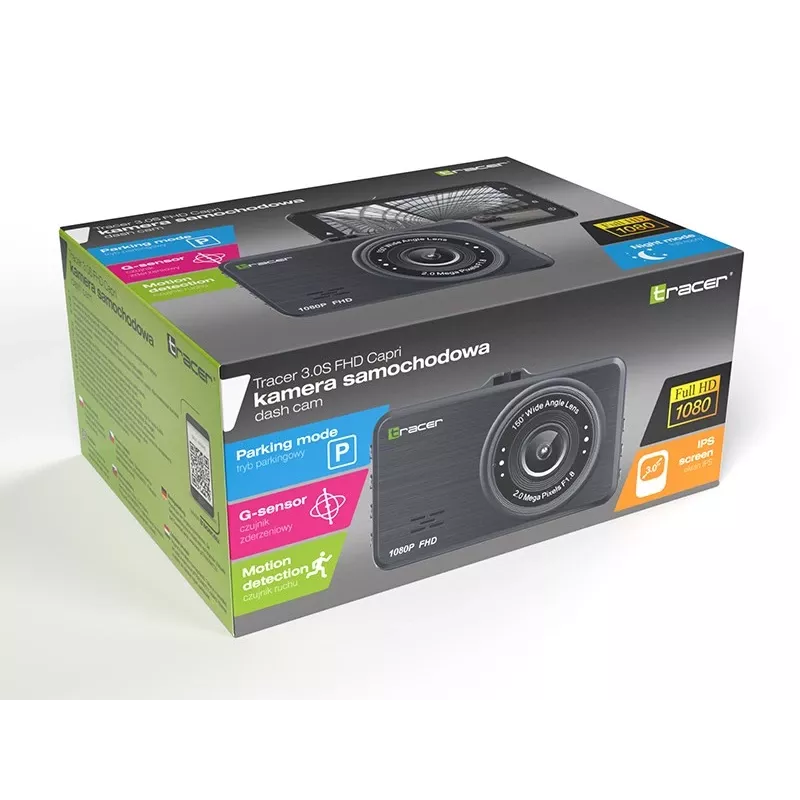 Auto video reģistrators Tracer 3.0S FHD CAPRI