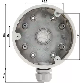 Mount Hikvision DS-1280ZJ-PT6