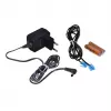 DECT telefons Panasonic KX-TG1611, melns, 1,9 GHz, 1,25 collu displejs, līdz 15 h sarunu laiks, 50 kontaktu tālruņu grāmata