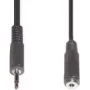 Audio kabelis 3.5mm e+p B 125 Melns 3m