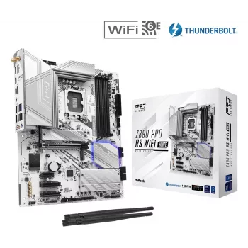 Mātesplate ASRock Z890 Pro RS WiFi White Intel Z890 LGA 1851 ATX