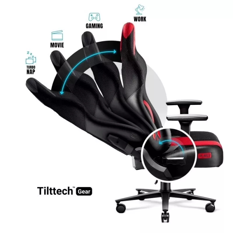 Diablo X-PLAYER 2.0. KING spēļu krēsls Crimson anthracite
